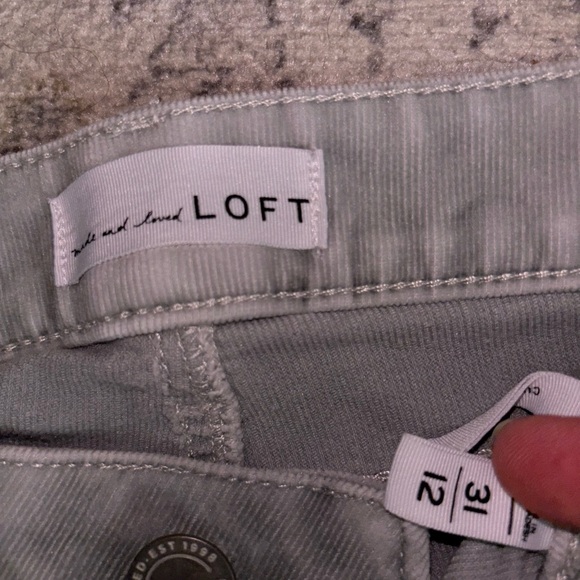 Loft Corduroy PantsTrousers Slacks. 5 Pocket. - Picture 2 of 3